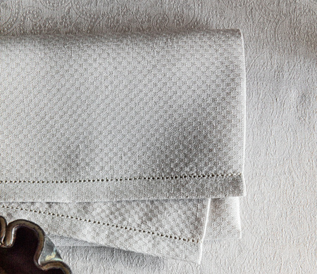 Serwetki lniane Le Jacquard Français Portofino Sabbia 4 szt.