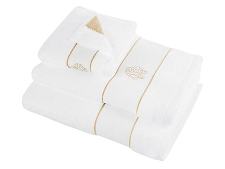 Ręcznik Roberto Cavalli Home Gold New 012 White