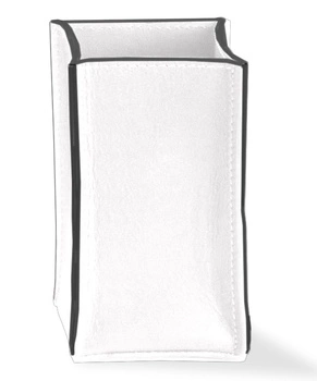 DECOR WALTHER NAPPA KOE pojemnik bez przykrywki biały