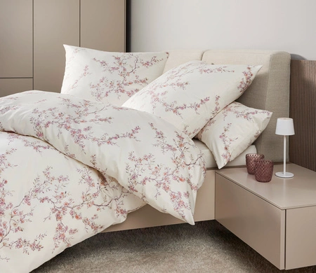 Pościel jersey Janine Carmen S 55104-01 Rosa-Beere