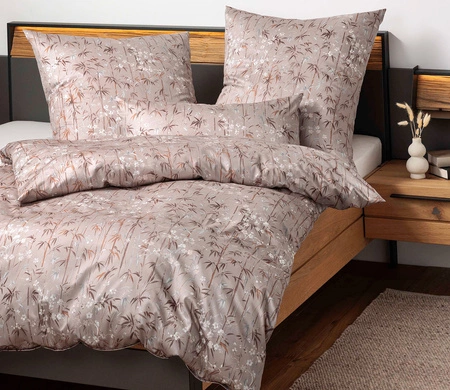 Pościel satyna bawełniana Janine Milano 45117-07 Mocha Mousse Kupfer