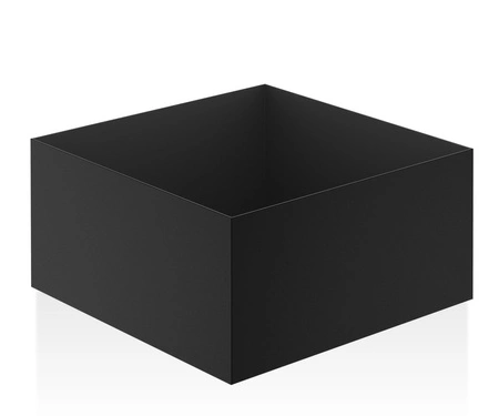 Pojemnik bez przykrywki Decor Walther DW 367 czarny mat