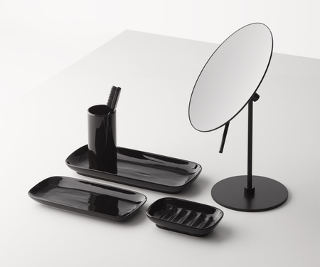 Tacka porcelanowa mała Decor Walther DW 541 czarny