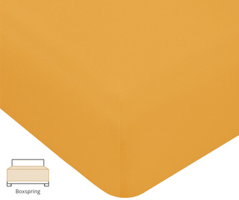 Prześcieradło na wysoki materac Formesse Bella Donna Jersey Alto 547 Curry