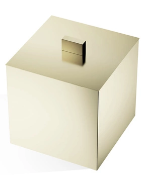 DECOR WALTHER DW 3560 pojemnik z przykrywką złoty mat