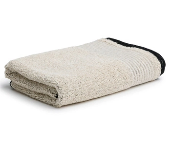 Möve ręcznik Eden Melange 081 natur/black