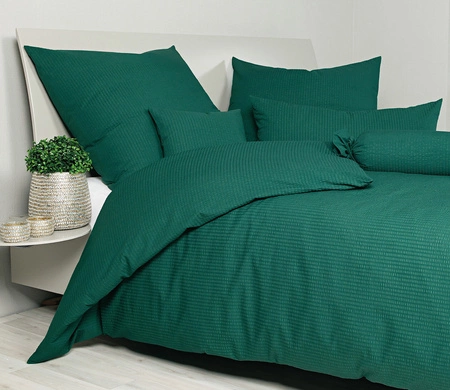 Pościel jednobarwna kora Janine Piano 0125-86 Zieleń Leśna