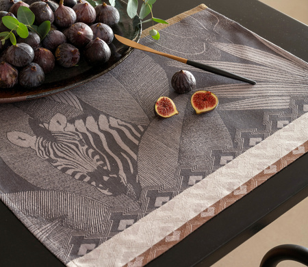 Podkładki na stół Le Jacquard Français Nature Sauvage Elephant 4 szt.