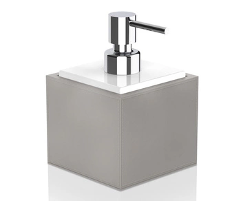 DECOR WALTHER BROWNIE SSP dozownik do mydła taupe / chrom