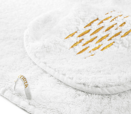 Ręcznik Graccioza Alhambra 800 g/m²20003 White/Gold