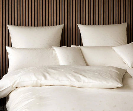 Pościel żakardowa Elegante Stars 2407-7 natur