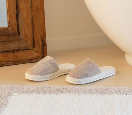 Pantofle do łazienki Graccioza Bicolore 10003 Seamist/White