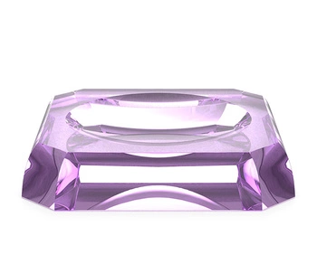 DECOR WALTHER KRISTALL KR STS mydelniczka fioletowy