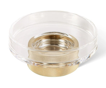 DECOR WALTHER CLUB STS mydelniczka kryształ gładki/złoty mat