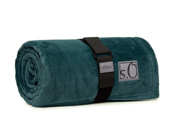 Koc s.Oliver Kuschelsoft 3638-680 150x200 petrolowy