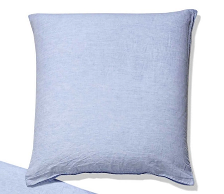 Poszewka lniana Elegante Breeze 7038-2 bleu