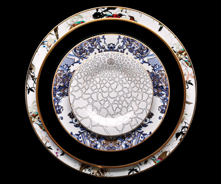 Miska do zupy Roberto Cavalli Giraffa, zestaw 6 szt.