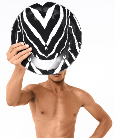 Talerzyk do pieczywa Roberto Cavalli Zebra, zestaw 6 szt.