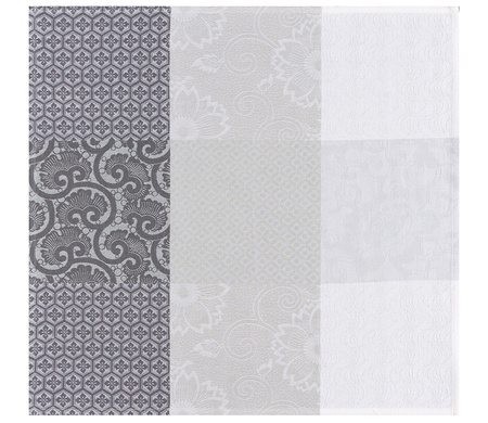 Serwetki bawełniane Le Jacquard Français Fleurs de Kyoto Brume 4 szt.