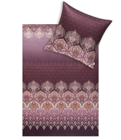 Pościel jersey Estella Sophia 6347-670 aubergine