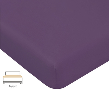 Prześcieradło na topper Formesse Bella Donna Jersey La Piccola 546 Fiolet