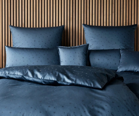 Pościel żakardowa Elegante Stars 2407-2 navy