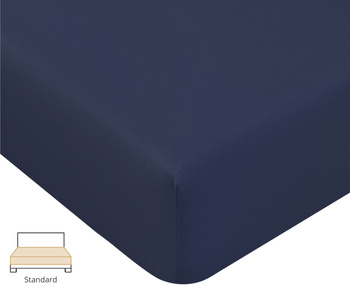 Prześcieradło Formesse Bella Donna PREMIUM 507 Granatowy