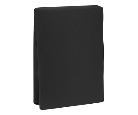 Prześcieradło na wysoki materac Formesse Bella Donna Jersey Alto 101 Czarny