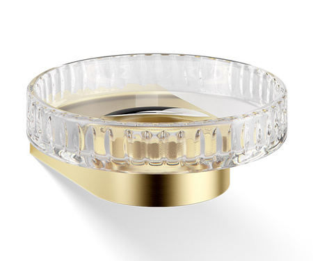 Mydelniczka ścienna Decor Walther CENTURY WSS kryształ szlifowany/złoty mat