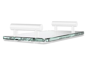 DECOR WALTHER BAR TAB taca łazienkowa szkło / biały mat