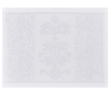 Podkładki na stół Le Jacquard Français Siena Blanc 4 szt.