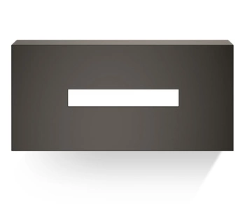 DECOR WALTHER KB 82 pudełko na chusteczkiciemny metal