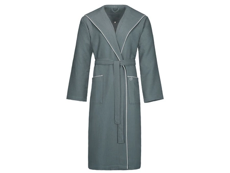 Szlafrok męski z kapturem bugatti Tizian 7400 szary