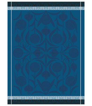 Ściereczka kuchenna Le Jacquard Français L'ail Bleu