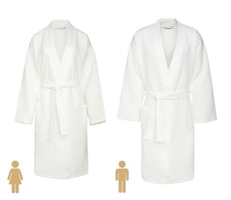 Szlafrok kimono Formesse 013-600-114 Kość Słoniowa S-XL