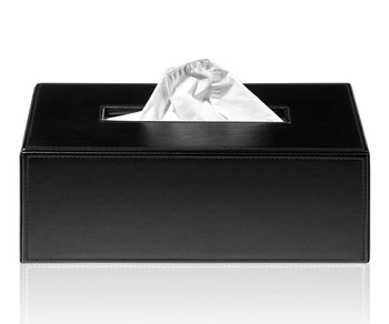 DECOR WALTHER BROWNIE KB 40 pudełko na chusteczki czarne