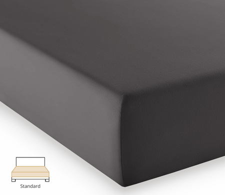 Prześcieradło jersey Fleuresse Comfort 1117-9031 Antracyt