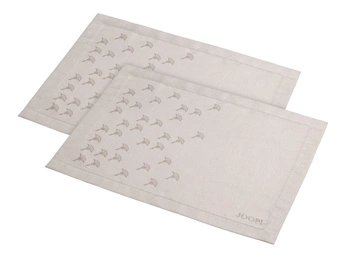 JOOP! podkładki na stół Faded Cornflower 36x48 2 szt. sand