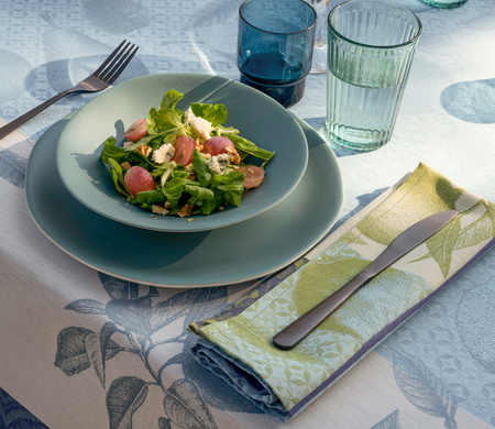 Obrus bawełniany Le Jacquard Français Arrière-Pays Cassis