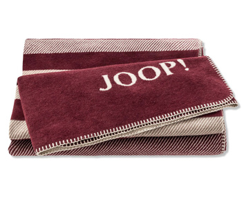 Koc JOOP! Shutter 804631 150x200 Bordo