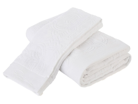 Ręcznik Logo 012 white 100x150