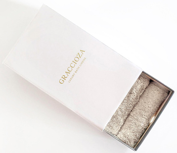 Ręcznik Graccioza Long Double Loop 23396 Fog Luxury Box