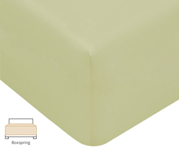 Prześcieradło na wysoki materac Formesse Bella Donna Jersey Alto 532 Pistacja