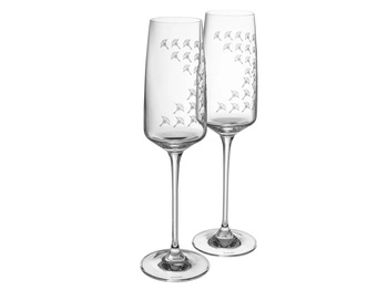 JOOP! kieliszek do szampana Faded Cornflower 2 szt.