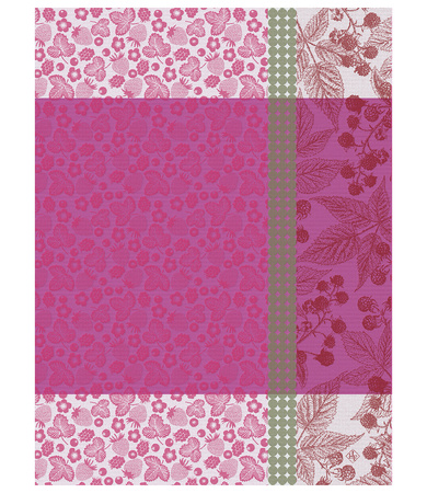 Ściereczka kuchenna Le Jacquard Français Cueillette d'Été Framboise