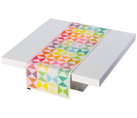 Bieżnik bawełniany Le Jacquard Français Origami Multico