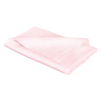 Prześcieradło satynowe bez gumki Fleuresse Colours 9100-4040 Jasny Róż