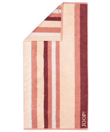 Ręcznik bawełniany JOOP! Vibe Stripes 1698-22 puder