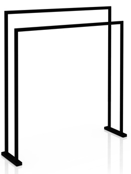 Stojak na ręczniki Decor Walther HT 5 czarny