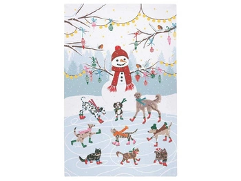Ściereczka kuchenna Ulster Weavers Ice Skating Animals